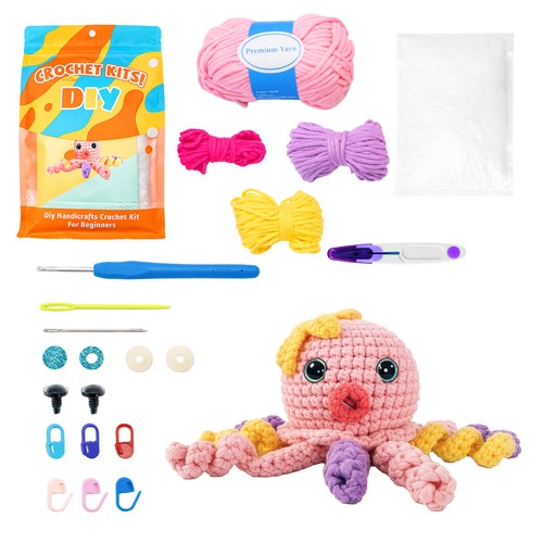 Complete crochet kit for - complete,