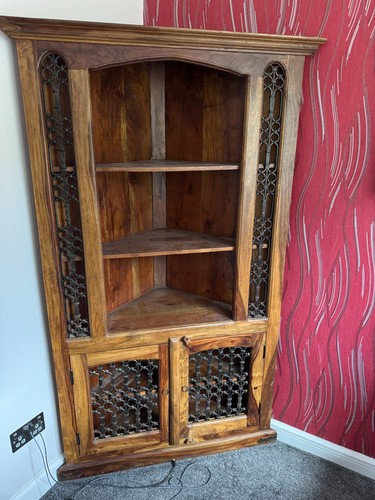 Corner display cabinet indian - display,