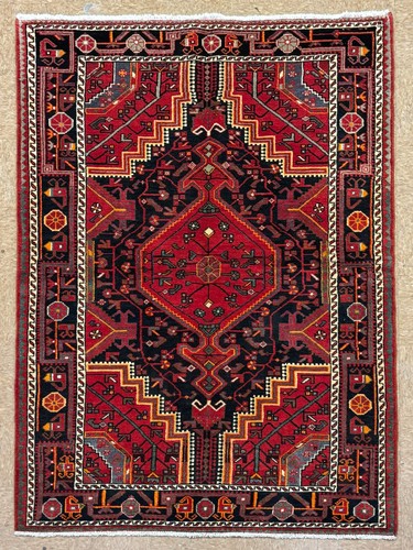 Tuyserkan tribal wool rug 5x7 - rug,