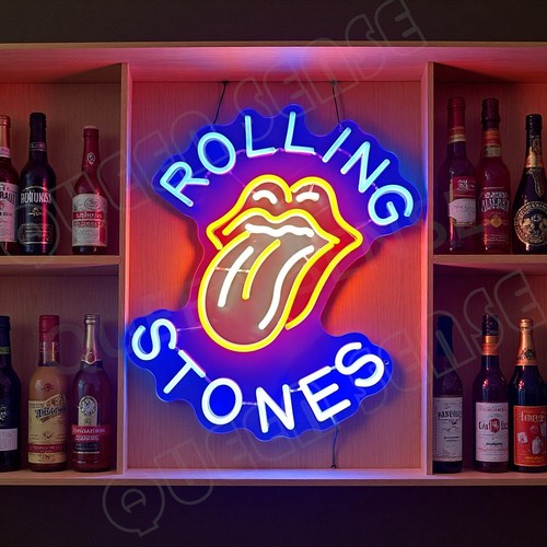 X14 rolling stones led - 16"x14",