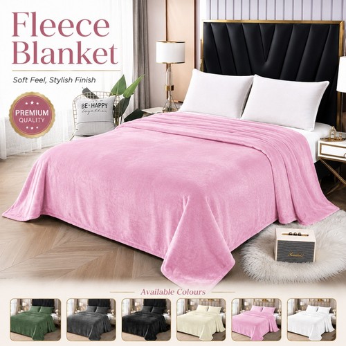 Ultra soft fleece blanket sofa - blanket,