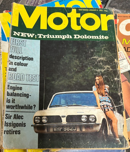 Motor magazine 8th jan 1972 - jan,