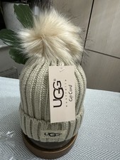Womens Knitted UGG Beanie Hat