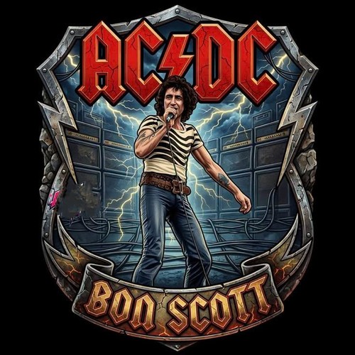 Bon scott sew on - ,