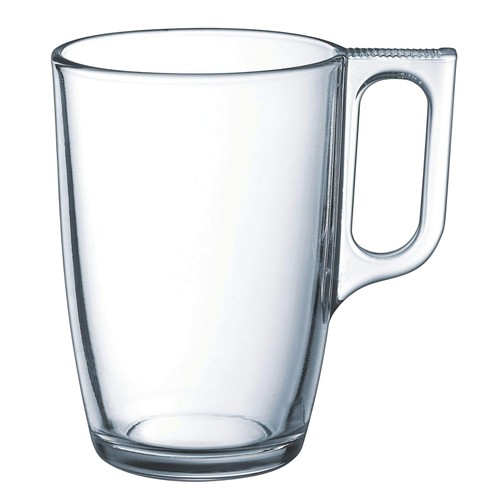 Glass coffee tea mug cup - glass,