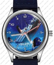 Sinking Titanic Trendy 38mm Face Wrist Watch