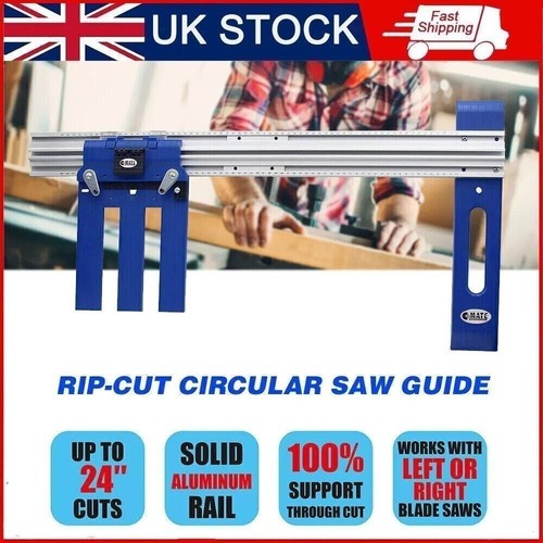 Rip cut circular - saw, guide