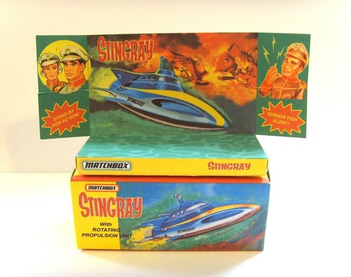 Matchbox stingray submarine - matchbox,
