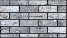 Cheap bricks - 65mm Grey Multi 'Handmade'/Stock Bricks - 1 x FULL Pack