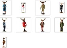 Border Fine Arts Stags with Style - Hugo, Jack, Lawrence, Henry, Edward etc