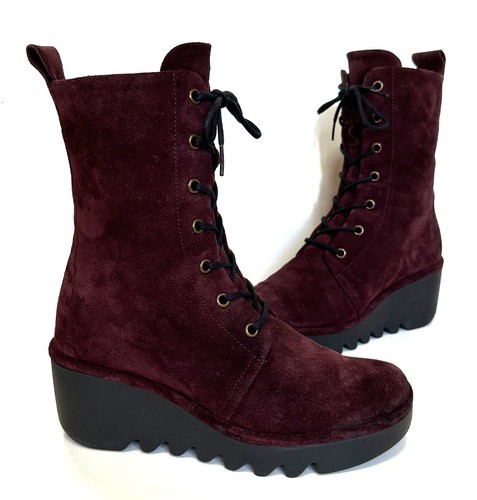 Ladies fly london burgundy - fly,