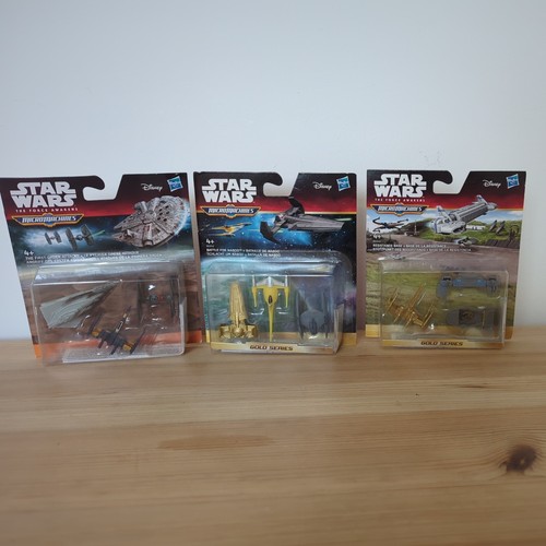 Lot gold series star wars - lot, 3