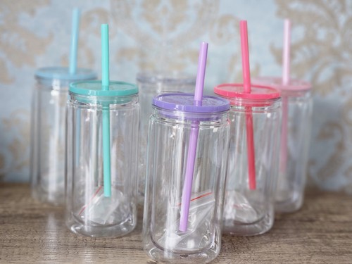 1x16oz acrylic snowglobe blank - 1x16oz,