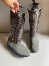 womens Skechers Shape Ups grey