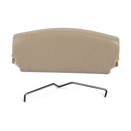 Beige console center armrest - beige,