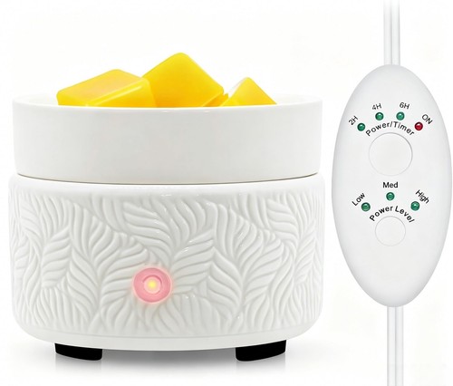 Wax melt burner - with, timer