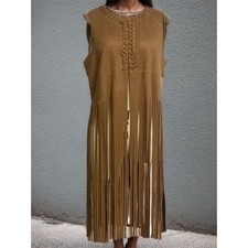 Women s Fringe Faux Suedes