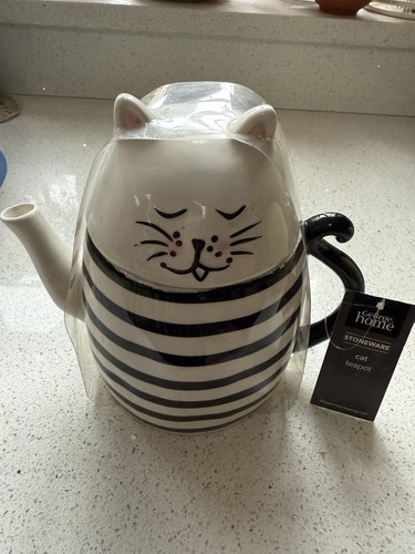 Ceramic cat teapot coffee - ceramic, teapot/coffee