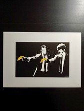 BANSY Numbered Litho Poster 19,5x27,5 POP ART