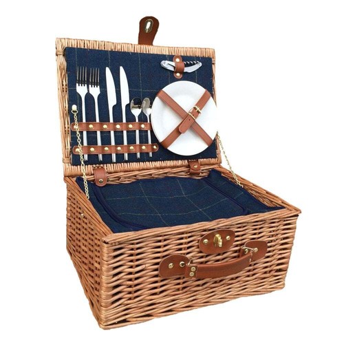 Luxury wicker picnic - picnic, hamper