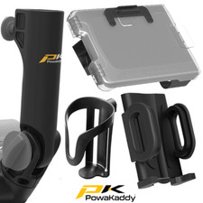 POWAKADDY UMBRELLA & SCORE CARD HOLDERS +GPS & DRINKS CRADLES ACCESSORY FX & CT