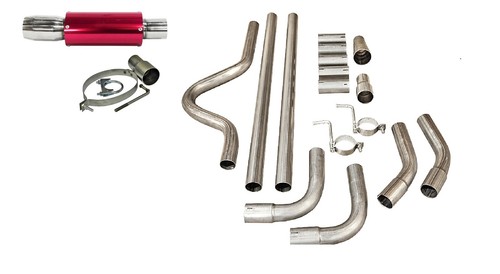 Cat back exhaust system - back,