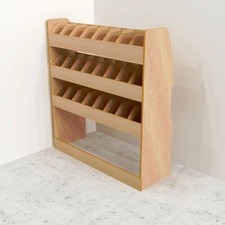 Ford Transit Courier Van Racking Van storage Plywood Shelving