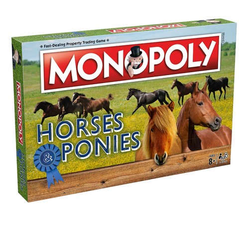 Horses ponies monopoly board - &,