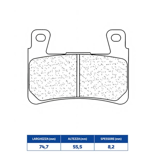 Racing front brake pads - brake,