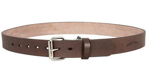 Uncle mike leather gun belt - leather,