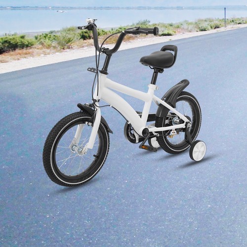 White bike boys girls - 14",