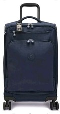 Kipling Youri S Blue Bleu Luggage Cabin Hand Luggage Trolley Spinner 33Ltr  55cm