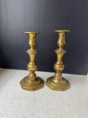 Pair vintage brass - pair,