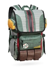 New Official Star Wars Boba Fett Laptop Mandlorian Crest Backpack - UK Seller