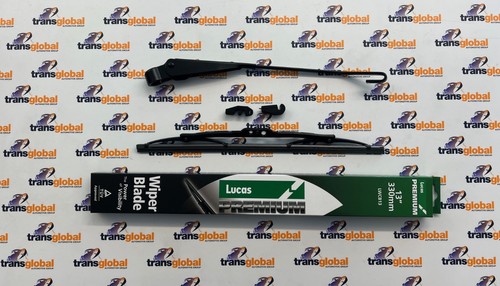 Front wiper arm - type, &
