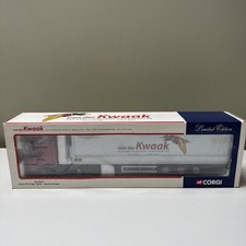 Corgi 1/50 Truck CC12419 Volvo FH Fridge Trailer Van Der Kwaak FREE POSTAGE 