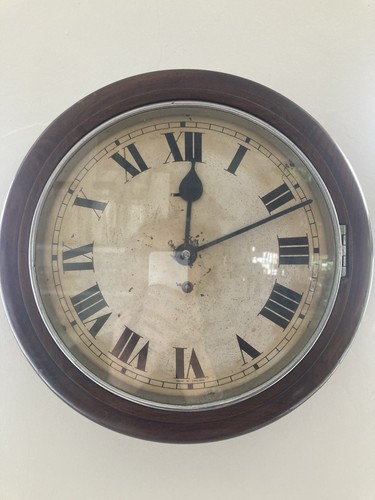 Antique dial clock inch - antique,