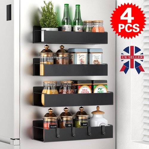 Magnetic spice rack storage - 4x,