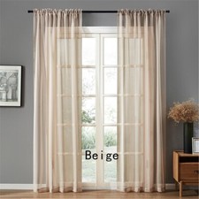 2Panels Basic Rod Pocket Sheer
