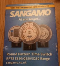 Sangamo Round Pattern time