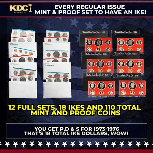 Full ike dollar mint - ike,