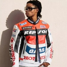 Men's Honda White & Red Repsol