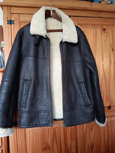 Sheepskin and leather flying - sheepskin,