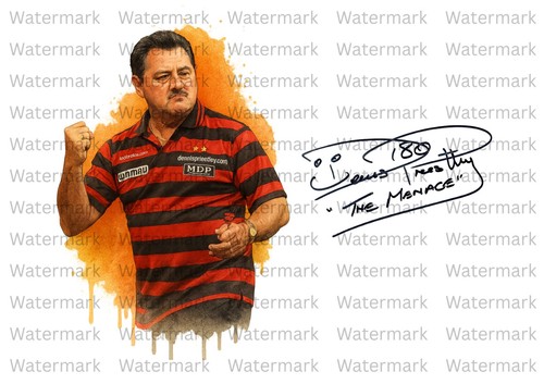 Dennis priestley darts - dennis,