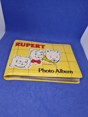 Rare vintage rupert bear photo - bear,