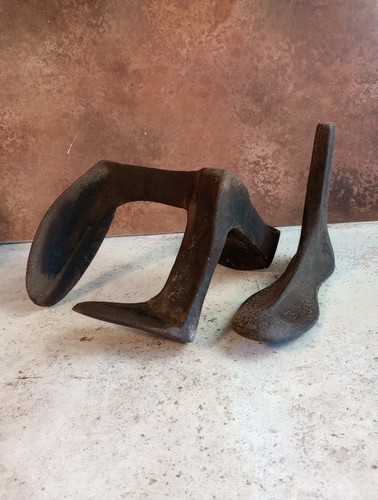 Antique shoe last cast iron - last,