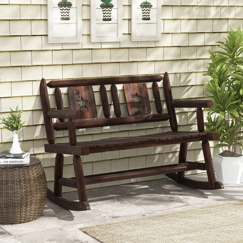 Person garden bench loveseat - 2-person,
