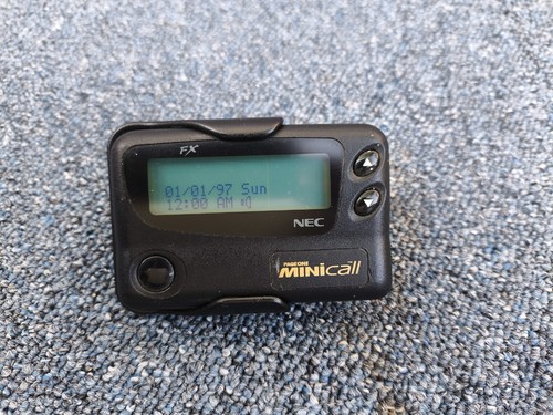 Pageone nec minicall pager - nec,