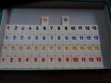 RUMMIKUB  FULL SET OF 106 NUMBER TILES