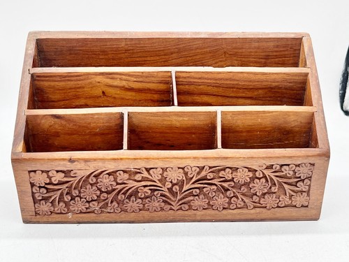 Vintage letter holder handmade - letter,